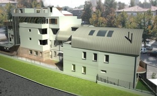 Intervento di ristrutturazione e ampliamento di una palazzina di 8 unità residenziali in zona Guizza a Padova